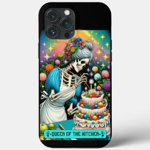 クイーン・オブ・ザ・キッチンタロットカード携帯ケース iPhone 13 PRO MAXケース