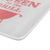 クイーン・オブ・ザ・グリル，ピンク カッティングボード (角)