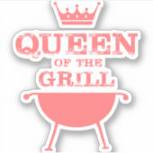 クイーン・オブ・ザ・グリル，ピンク シール (正面)