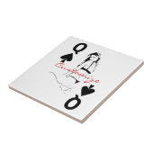 クイーン・オブ・スペードビキニガールThunder_Cove タイル (側面)