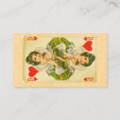 クイーン·オブ·ハートの通話カード 名刺 (裏面)