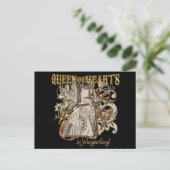 クイーン・オブ・ハートカーニバルスタイル(金ゴールド版) ポストカード (スタンド正面)