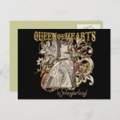 クイーン・オブ・ハートカーニバルスタイル(金ゴールド版) ポストカード (正面/裏面)
