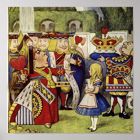 クイーン・オブ・ハートキャンバス印刷 ポスター (正面)