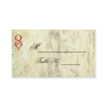 クイーン・オブ・ハート結婚ズ座席表