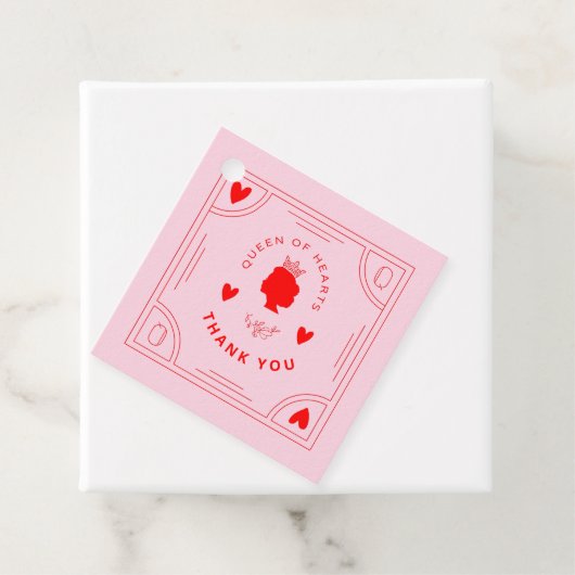 クイーン・オブ・ハート誕生日 フェイバータグ (インサイチュ)