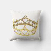 クイーン・オブ・ハート・クラウンティアラ装飾用クッション クッション (裏面)