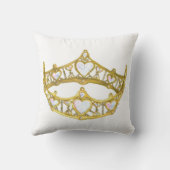 クイーン・オブ・ハート・クラウン枕 クッション (裏面)
