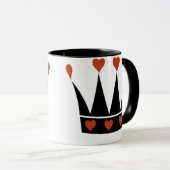 クイーン・オブ・ハート・クラウン マグカップ (正面右)