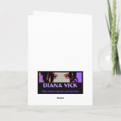 クイーン・オブ・ハート・グリーティング・カード カード (裏面)