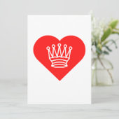 クイーン・オブ・ハート・グリーティング・カード シーズンカード (スタンド正面)