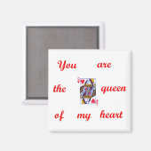 クイーン・オブ・ハート・マグネット マグネット (正面/裏面)