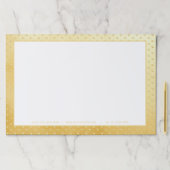 クイーン・オブ・ハート・金ゴールド・ハート・パターン ペーパーパッド (インサイチュ)