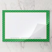 クイーン・オブ・ハート・金ゴールド・ハート・パターン ペーパーパッド (折り畳み)