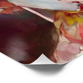 クイーン・オブ・ハートAI 絵画 Generated's ポスター (コーナー)