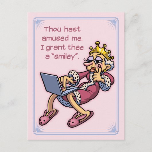 『クイーン・オブ・ライクス』 ポストカード (正面)