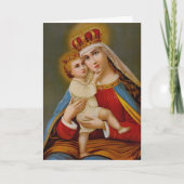 クイーン・オブ・天国賛美ヴァージン・メアリーイエス シーズンカード (正面)