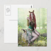 クイーン・オブ・春はがき ポストカード (正面/裏面)