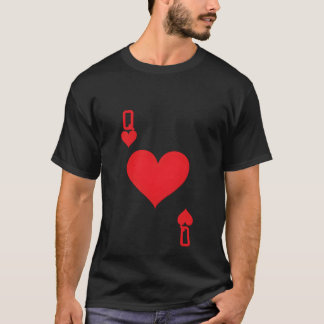 クイーン・オブ・遊ザ・カードのハロウィーンの愛 Tシャツ