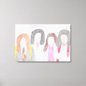 クイーン キャンバスプリント (正面)