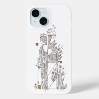 クイーン+キング iPhone 15ケース