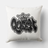 クイーン・グラフィティデザイン クッション (裏面)