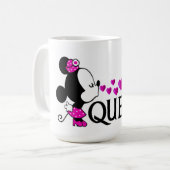 クイーン コーヒーマグカップ (正面左)