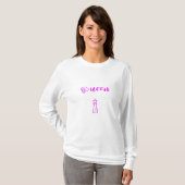 クイーン – チェスの中で最も強力な作品 Tシャツ (正面フル)