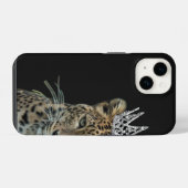 クイーン・ヒョウ iPhoneケース (裏面横)