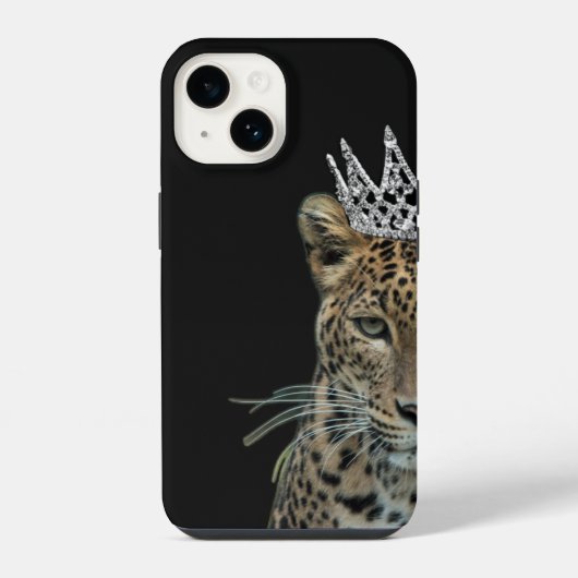 クイーン・ヒョウ iPhoneケース (裏面)