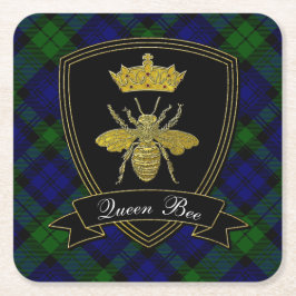 クイーン・ビー・ユア・テキスト スクエアペーパーコースター