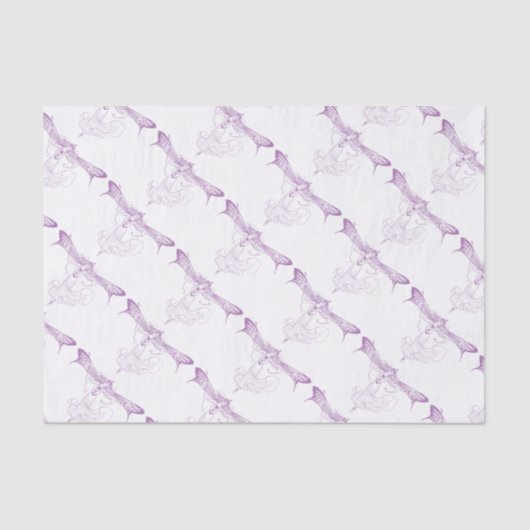 クイーン・メイブの妖精、紫のスウィート・シックスティーン 薄葉紙 (正面)