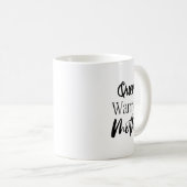 「クイーン、戦士、母」フレーズCoffee Mug コーヒーマグカップ (正面右)