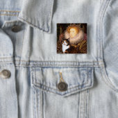 クイーン – Calico短髪 缶バッジ (インサイチュ)