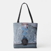 クウィビー | The Sphere Rider Tote Bag トートバッグ (裏面)