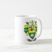 クウィンの紋章付き外衣 コーヒーマグカップ (正面右)