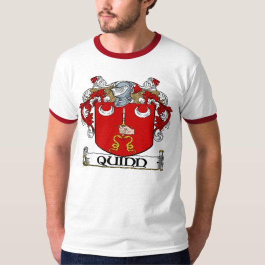 クウィンの紋章付き外衣 Tシャツ (正面)