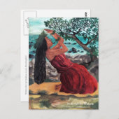 クウェヒフラカマニの木、 ポストカード (正面/裏面)