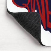 クウェルト魚のステンシル マウスパッド (コーナー)