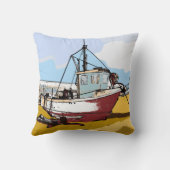 クウェント魚釣りボート クッション (裏面)