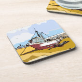 クウェント魚釣りボート コースター (左側)