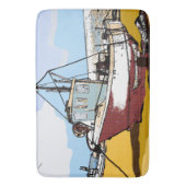 クウェント魚釣りボート バスマット (正面縦)