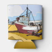 クウェント魚釣りボート 缶クーラー (裏面)