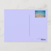 クウェートのグリーン島からこんにちは ポストカード (裏面)