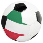 クウェートの国旗 サッカーボール (3/4)