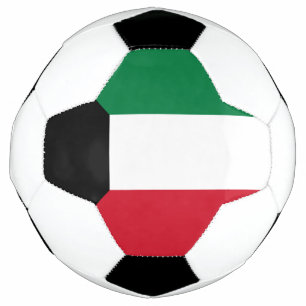クウェートの国旗 サッカーボール