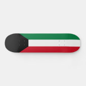 クウェートの国旗 スケートボード (横)