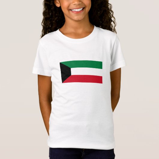クウェートの旗 Tシャツ (正面)