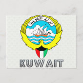 クウェートの紋章 ポストカード (正面)