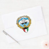 クウェートの紋章 ラウンドシール (封筒)